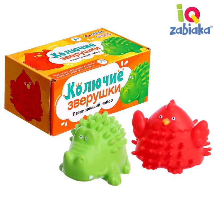 Развивающий набор «Колючие зверушки», 3+ Развивающий набор «Колючие зверушки», 3+