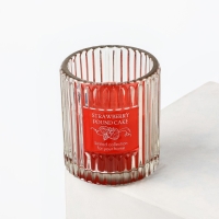 Свеча ароматическая в стекле &laquo;Клубника&raquo;, интерьерная