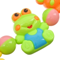 Растяжка на коляску/кроватку &laquo;Лягушата&raquo;, 4 игрушки, цвет МИКС, Крошка Я