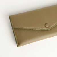 Кошелёк женский на кнопке, цвет зелёный Кошелёк женский на кнопке, цвет зелёный