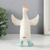 Сувенир полистоун "Танцующий гусь" 10х7х15 см Сувенир полистоун "Танцующий гусь" 10х7х15 см