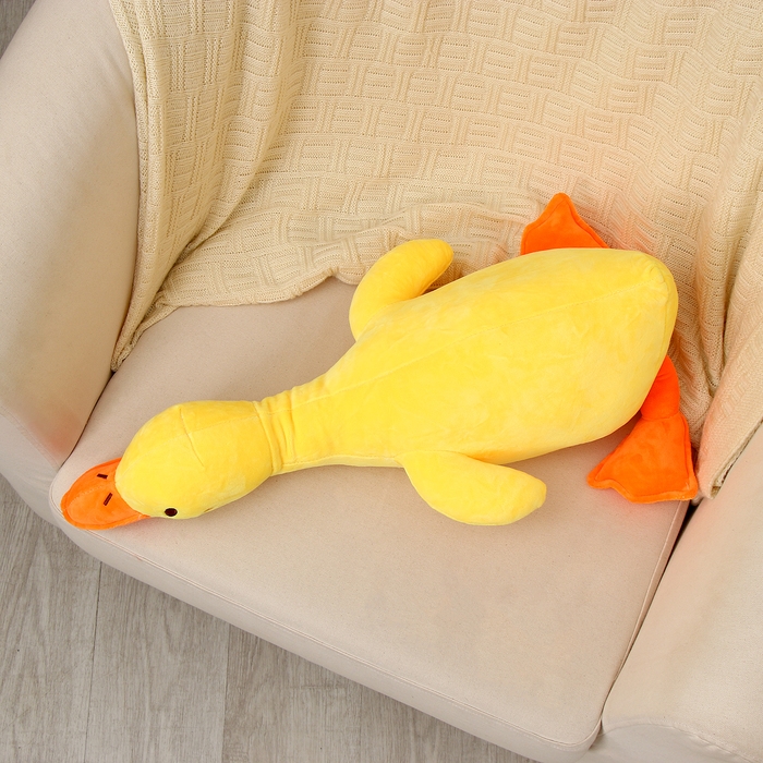 Мягкая игрушка &laquo;Гусь&raquo;, 60 см, цвет жёлтый