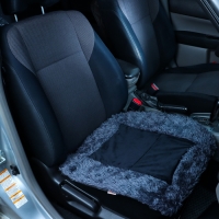 Накидка на сиденье МАТЕХ ALASKA LINE, мех, 48 х 52 см, черный, темно-серый Накидка на сиденье МАТЕХ ALASKA LINE, мех, 48 х 52 см, черный, темно-серый