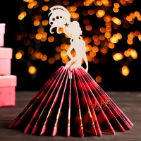 Салфетница деревянная &laquo;Сирена&raquo;, 25&times;13&times;13 см