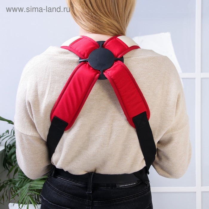 Рюкзак-кенгуру для малыша &laquo;Baby&raquo;, цвет красный
