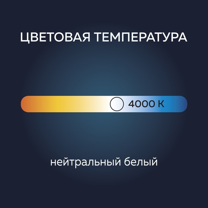 Лампа cветодиодная Luazon Lighting, C37, 7 Вт, E14, 630 Лм, 4000 К, дневной свет