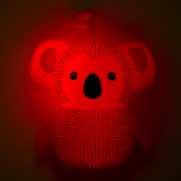 Ёжка &laquo;Коала&raquo; световой, цвета МИКС