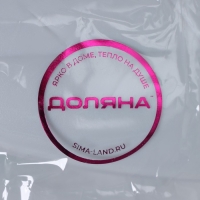 Щётка - утюжок Доляна &laquo;Листок&raquo;, 14&times;7&times;4,5, цвет МИКС