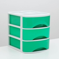 Мини-комод 3-х секционный &laquo;Минибокс-3&raquo;, цвет МИКС