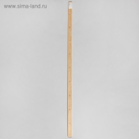 Метр деревянный, 100 см (см/дюймы)