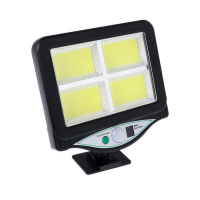 Светодиодный прожектор на солнечной батарее 16 Вт, выносная панель, пульт ДУ, 15 × 13 × 7 см, 6500К Светодиодный прожектор на солнечной батарее 16 Вт, выносная панель, пульт ДУ, 15 × 13 × 7 см, 6500К