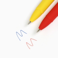 Ручка гелевая &laquo;Новый год: Почта Счастья&raquo;, 2 шт., синяя и красная паста