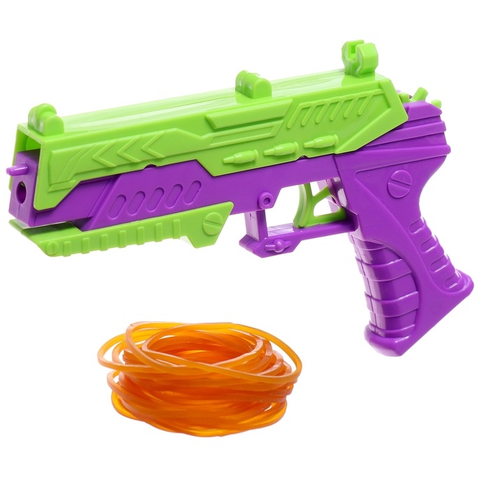 Пистолет &laquo;Бесконечность&raquo;, стреляет резиночками