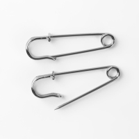 Булавки шляпные, 45 мм, 10 шт, цвет серебряный Булавки шляпные, 45 мм, 10 шт, цвет серебряный