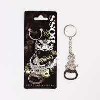 Брелок новогодний, для ключей, открывашка «Boss» 12 х 3 см Брелок новогодний, для ключей, открывашка «Boss» 12 х 3 см