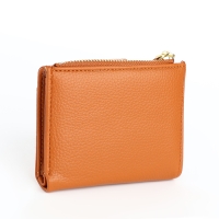 Кошелёк женский на кнопке, цвет рыжий Кошелёк женский на кнопке, цвет рыжий