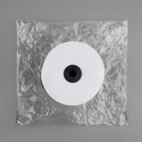 Шторная лента классическая, органза, 2,5 см, 100 &plusmn; 1 м, цвет прозрачный