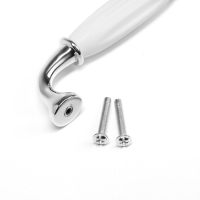 Ручка-скоба CAPPIO RSC012, пластик, м/о 128 мм, цвет хром Ручка-скоба CAPPIO RSC012, пластик, м/о 128 мм, цвет хром