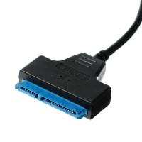 Переходник для SATA, подключение жестких дисков к Type-C, черный
