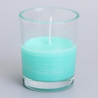 Свеча ароматическая в стекле 5х6см, яблоко Свеча ароматическая в стекле 5х6см, яблоко