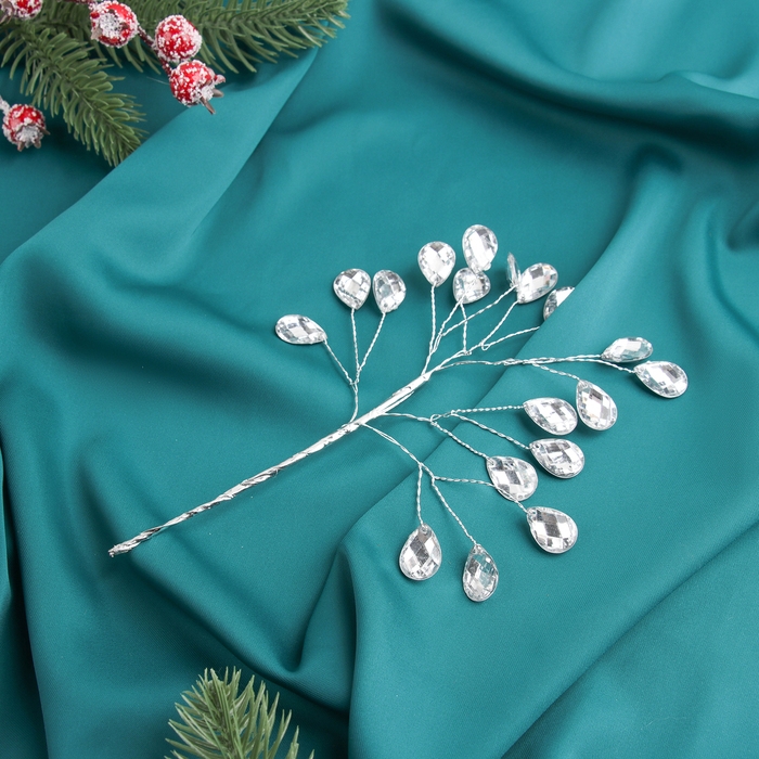 Декор "Хрустальная сказка" 18 см, капелька