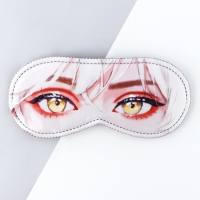 Маска для сна &laquo;Нори&raquo;, 19.3 х 9.5 см, цвет бежевый