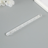 Скалка для творчества акрил "Летний узор" 16х1 см Скалка для творчества акрил "Летний узор" 16х1 см