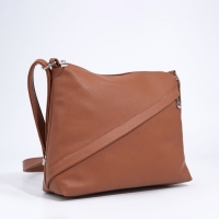 Сумка кросс-боди на молнии, цвет рыжий Сумка кросс-боди на молнии, цвет рыжий