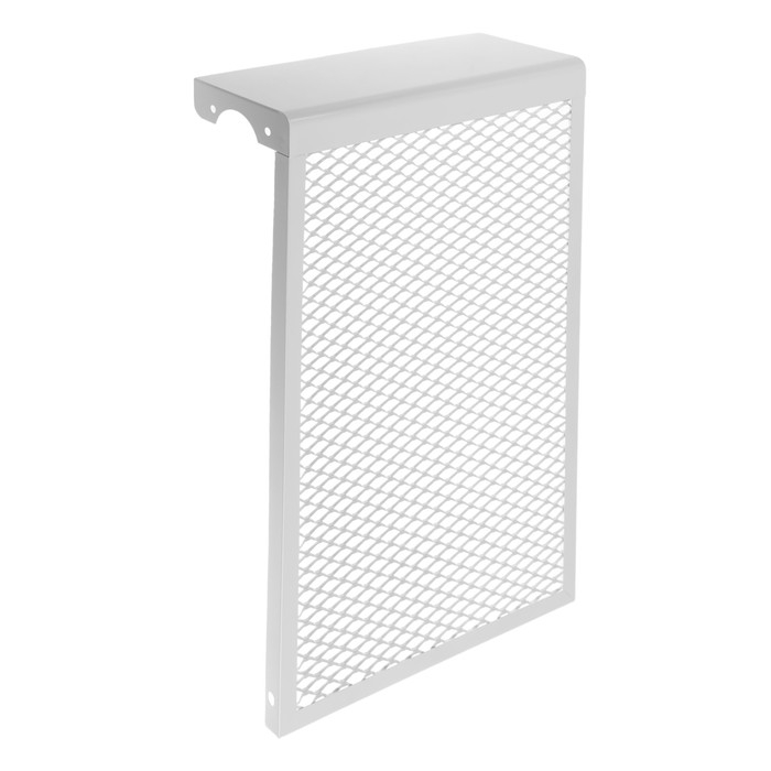 Экран на чугунный радиатор Экран на чугунный радиатор "ВИЕНТО" 4МЭР, 390х610х142 мм, 4 секции, металл, белый