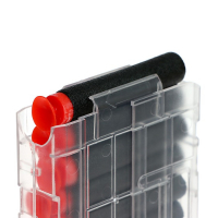 Автоматический бластер RAMPAGE, стреляет мягкими пулями, работает от батареек