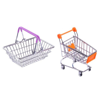 Набор для покупок &laquo;Мини-магазин&raquo; с корзинкой и тележкой