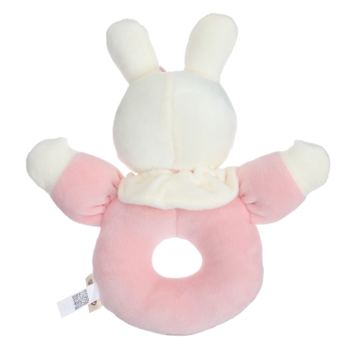 Погремушка мягкая на кольце &laquo;Милая зайка&raquo;, Крошка Я