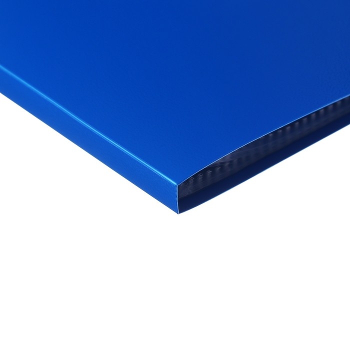 Набор папок А5, 20 вкладышей, Calligrata, синяя, 3 штуки