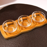 Соусники на подставке &laquo;Классика&raquo;, 3 шт