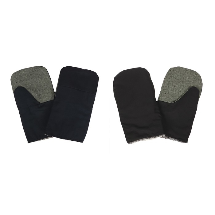 Рукавицы утеплённые, диагональ, утеплитель: двойной ватин, МИКС, Greengo Рукавицы утеплённые, диагональ, утеплитель: двойной ватин, МИКС, Greengo