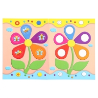 Развивающие наклейки для малышей &laquo;Цветы&raquo;