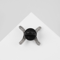 Значок &laquo;Знаки зодиака&raquo; гороскоп, цвет белый в серебре (неделимая фасовка 12 шт., цена за шт.)