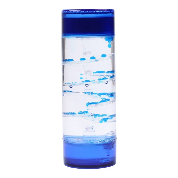 Гелевые часы "Вермио", антистресс, 15 х 5 см, синие