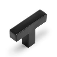 Ручка кнопка SQUARE CAPPIO RSC008, нержавеющая сталь, цвет черный