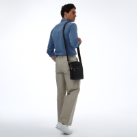 Сумка мужская через плечо TEXTURA, 3 наружных кармана, цвет коричневый Сумка мужская через плечо TEXTURA, 3 наружных кармана, цвет коричневый