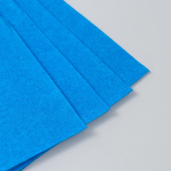 Фетр 1 мм Фетр 1 мм "Королевский синий" набор 4 листа 30х40 см
