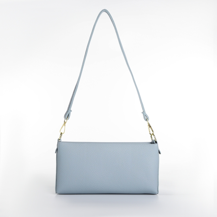 Сумка женская кросс-боди на молнии, цвет голубой Сумка женская кросс-боди на молнии, цвет голубой