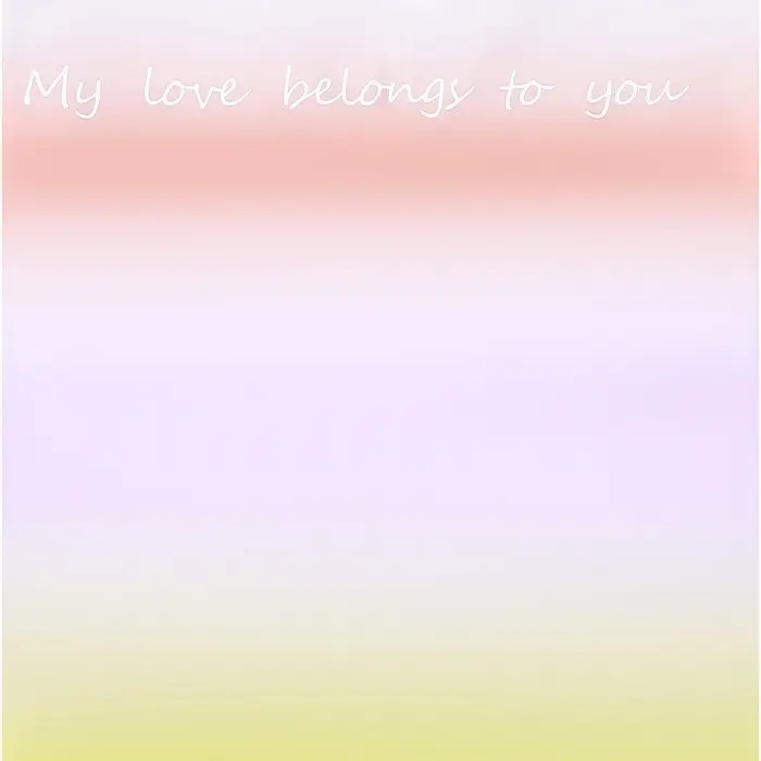 Пленка для цветов матовая, &laquo;Переход&raquo;, сливочное масло - персик, 58&times;58 см