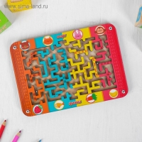 Лабиринт маленький «Зверушки и их любимое лакомство» Лабиринт маленький «Зверушки и их любимое лакомство»