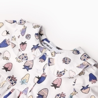 Платье детское с воротником KAFTAN "Ягоды" р.28 (86-92 см)