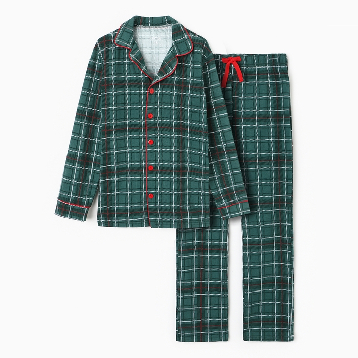 Пижама мужская KAFTAN Green mood, размер 48