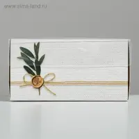 Коробка для кондитерских изделий с PVC крышкой &laquo;Эко&raquo;, 11.5 х 11.5 х 6 см