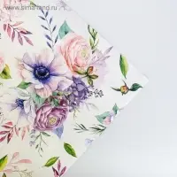 Бумага упаковочная крафтовая &laquo;Нежнее нежного&raquo;, 70 х 100 см