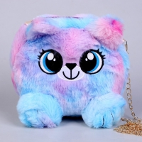 Сумка детская меховая &laquo;Пушистик&raquo;, 15.5х12.7х4 см