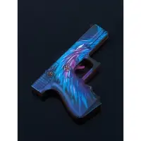 Набор сувенирное оружие &laquo;Некромантика&raquo;, автомат, пистолет, нож-штык, 3 шт